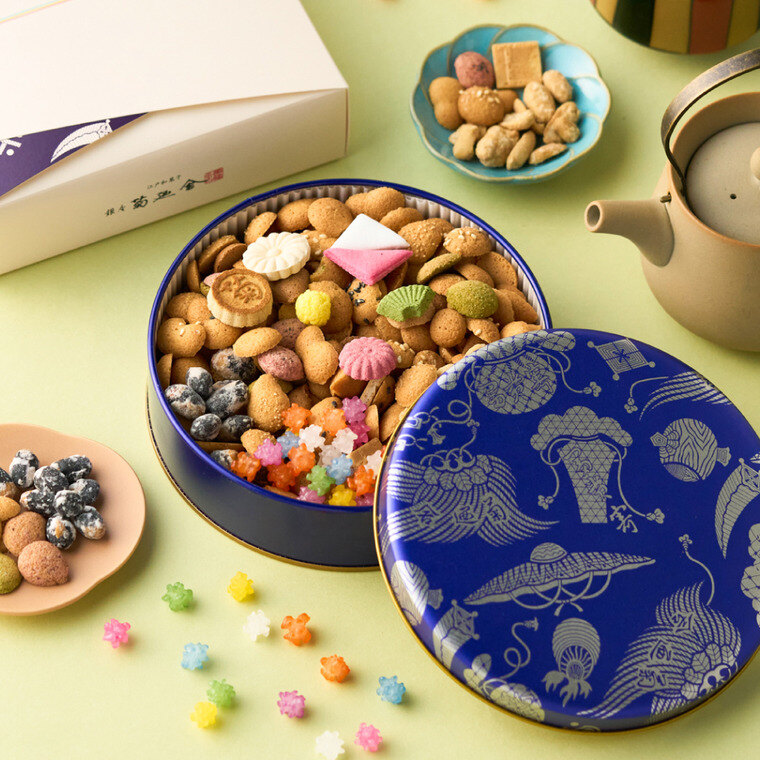 高島屋 法人事業部 セレクト 銀座菊廼舎 冨貴寄 青丸缶 きくのや ふきよせ