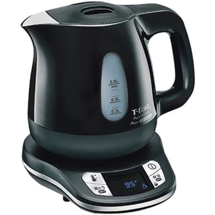 ティファール T-fal 電気ケトル kettle アプレシア エージー・プラス コントロール 0.8L & マグボトル 350ml セット KO6208JP K23622