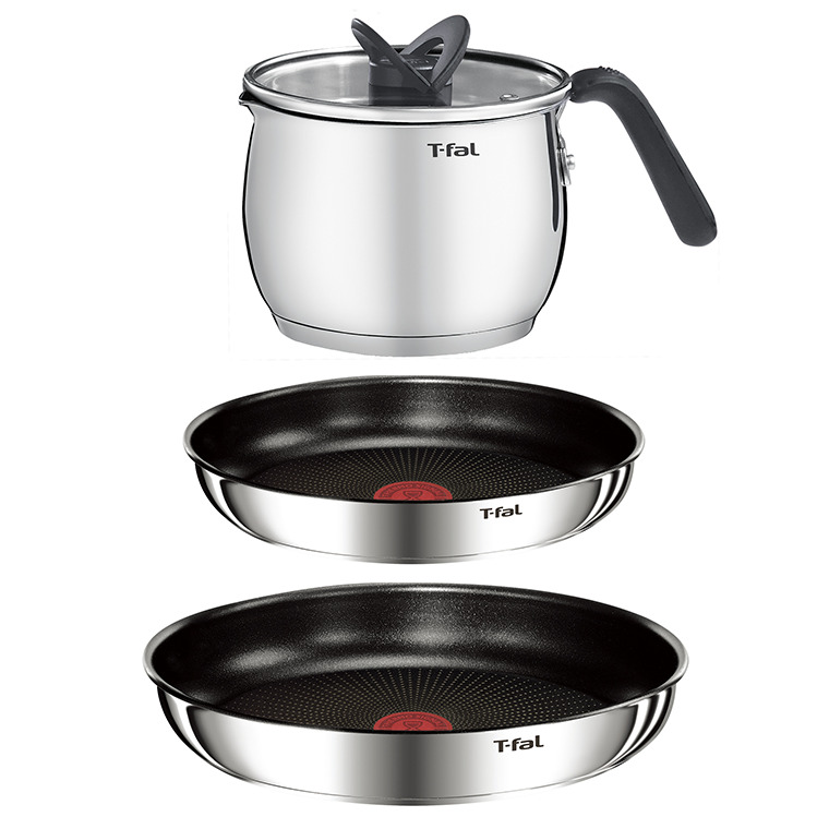 ティファール T-fal インジニオ・ネオ IHステンレス エモーション セット3＋マルチポット L893S4 IH対応 ガス火対応 / 4点セット