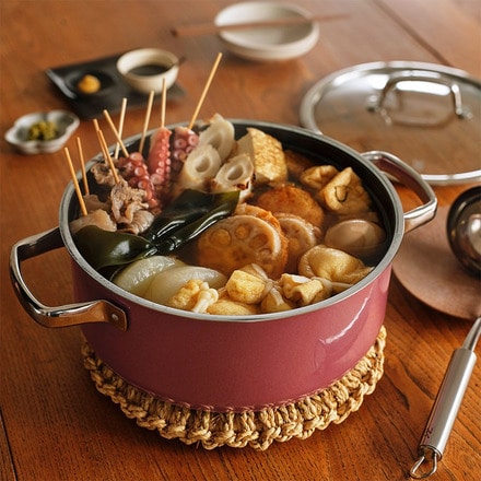 WMF(ヴェーエムエフ）両手鍋 フュージョンテック ミネラル ローキャセロール 24cm ローズクォーツ(RQ)