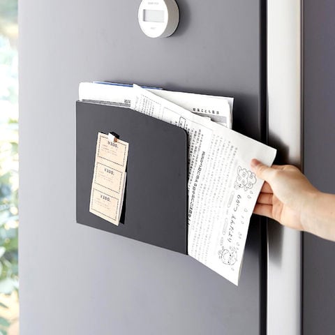 山崎実業 公式 tower マグネットプリントケース タワー ブラック 4127