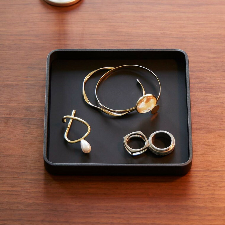 tower キー&ジュエリートレー タワー 山崎実業 10587 10588 / ブラック