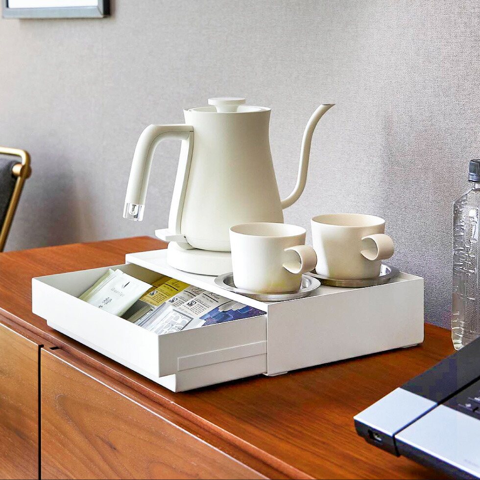 tower トレー付きアメニティ引き出し収納 タワー 山崎実業 10711 10712 / ホワイト