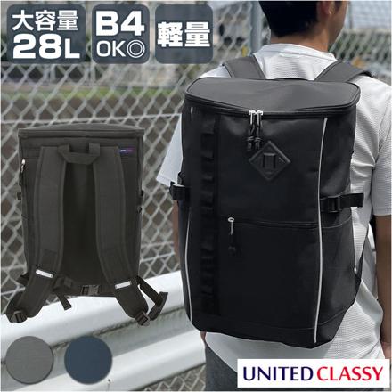 UNITED CLASSY ボックスリュック リュック ブラック