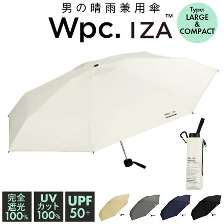 ワールドパーティー Wpc.IZA LARGE ＆ COMPACT 折りたたみ傘 折りたたみ傘 ネイビー