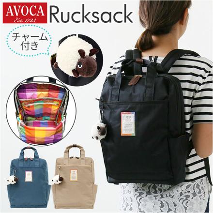 AVOCA アヴォカ リュック AC-005 リュック BK