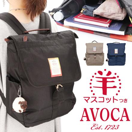 AVOCA アヴォカ フラップリュック AC-006 リュック BK