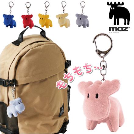 moz モズ ぬいぐるみチャーム ブルー