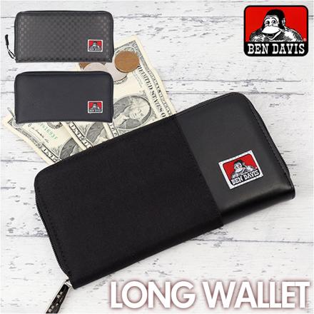 BEN DAVIS ベンデイビス LONG WALLET BDW-9194 長財布 BLACK/V1