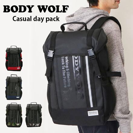 BODY WOLF ボディウルフ BW-8 カジュアルデイパック グレー迷彩