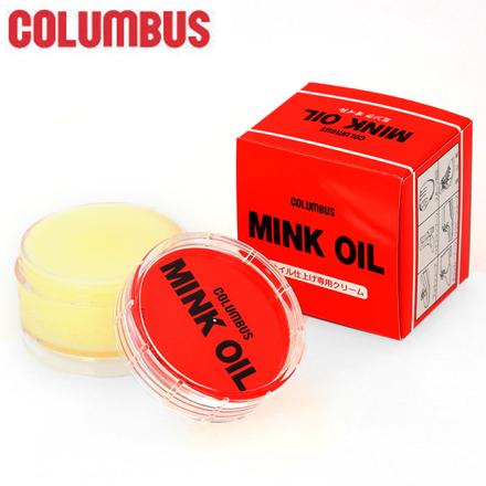 コロンブス COLUMBUS クリームミンクオイル MINK OIL オイル仕上げ専用クリーム クリーム 無色