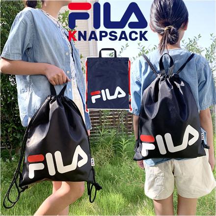 FILA ナップサック プールバッグ ブラック