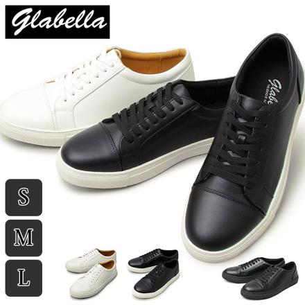 gLabeLLa LACEUP SNEAKERS S(約25cM-25.5cM) BLACK