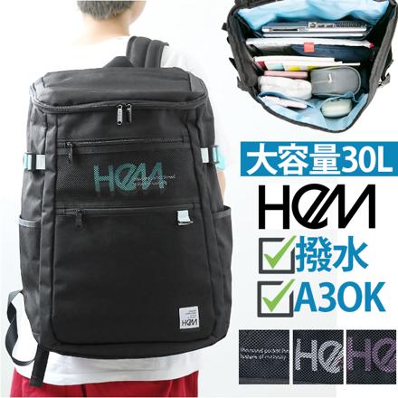 HeM ヘム レイ ボックス型リュック リュックサック ホワイト