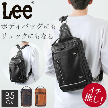 Lee infinity 2WAYボディバッグ 320-3101 ボディバッグ ブラック