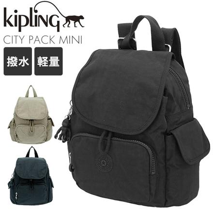 kipLing キプリング CITY PACK MINI リュック I2670P39.BKnoir