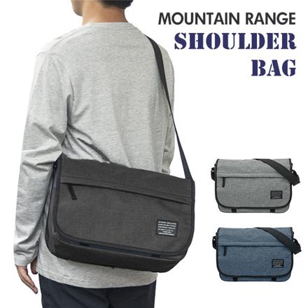 Mountain Range マウンテンレンジ MSG-03 ショルダーバッグL ショルダーバッグL ブラック