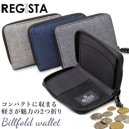 REGiSTA HEATHER COLOR BILLFOLD WALLET 財布 BLACK