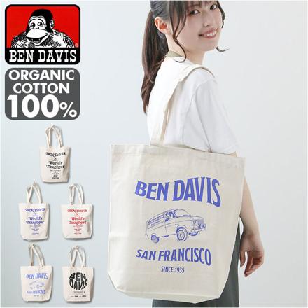 BENDAVIS ベンデイビス ORGANIC COTTON TOTE トートバッグ 8282B.WHITE/BLACK