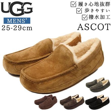 アグ オーストラリア UGG AuStraLia MEN'S M AScot #5775 BLK.ブラック US10(約28.0cM)