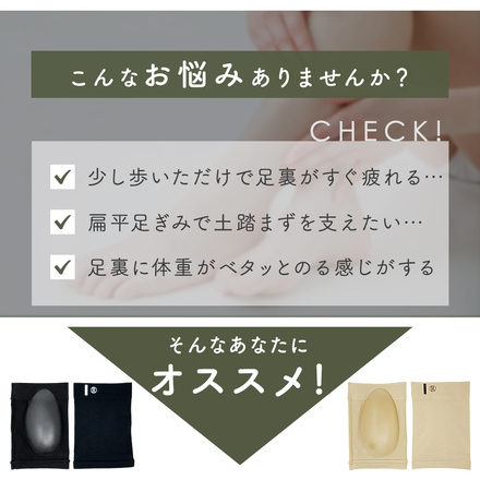 mitas 足裏サポーター 同色2足セット ブラック TN-FOTSP-BK