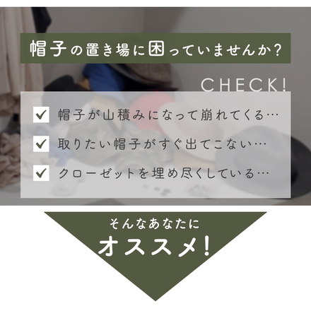 mitas 帽子掛け 同色2本セット ブラック TN-HATHG-BK