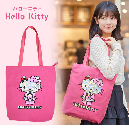サンリオ シャイニートートバッグ ハローキティ SNTB-KTPK