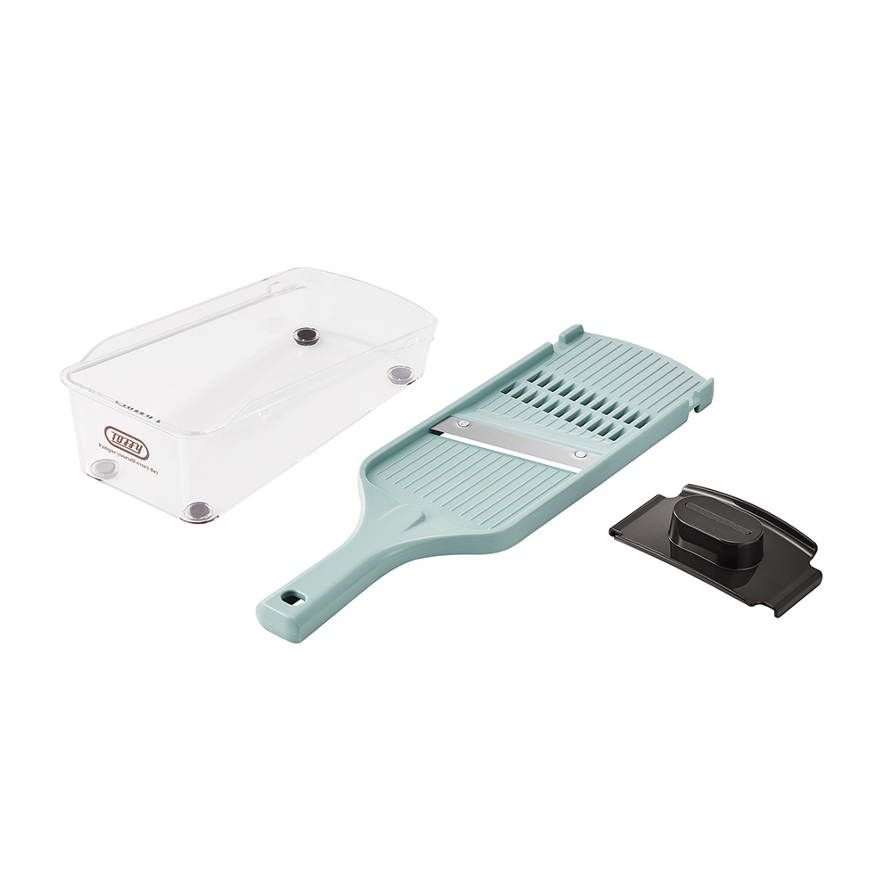 Toffy 両面ハンディスライサー ペールアクア K-HC15-PA