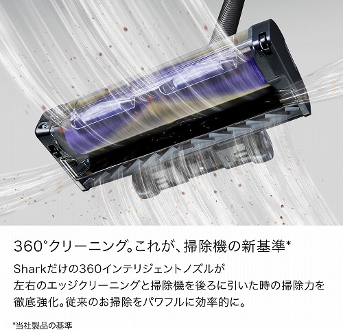 掃除機 コードレス スティッククリーナー PowerClean 360 ピュアブラック シャークニンジャ IW4271JBK