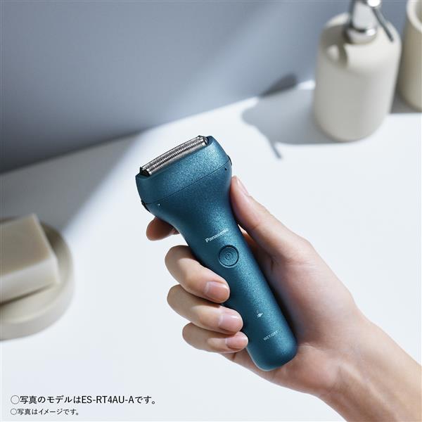 メンズシェーバー 3枚刃 黒 AC100V-240V 往復式 Panasonic ES-RT2N-K