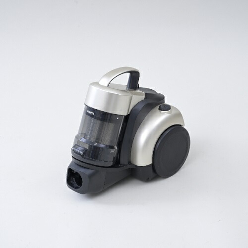 サイクロンクリーナー キャニスター掃除機 軽量 シャンパンゴールド 山善 ZCB-H200