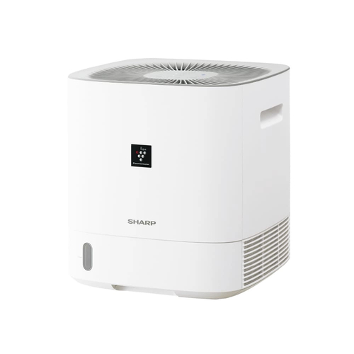 衣類乾燥除湿機 デシカント方式 ロー＆コンパクトタイプ プラズマクラスター7000搭載 定格除湿能力5.6L/日（60Hz）/5.4L/日（50Hz） ホワイト系 SHARP CV-T60-W