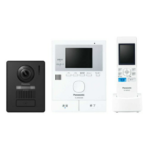 【購入特典付き】 ワイヤレスモニター付テレビドアホン 1-2タイプ（電源コード式） パナソニック VL-N35BHL