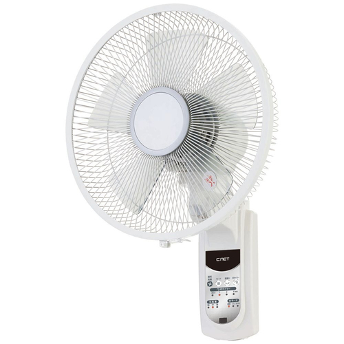 30cm フルリモコン式式壁掛け扇風機 ホワイト C:NET CKAF205WH