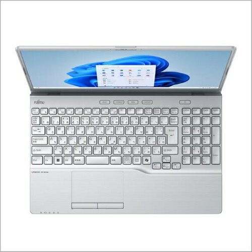 15.6型ノートパソコン LIFEBOOK AHシリーズ ファインシルバー 富士通 FMVA450JSA