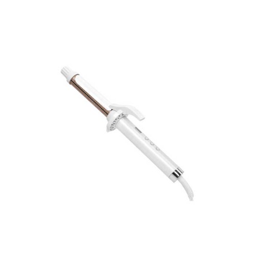 カールヘアアイロン ホワイト 26mm 国内・海外対応 交流(コード)式 パールホワイト 絹女 KC26N