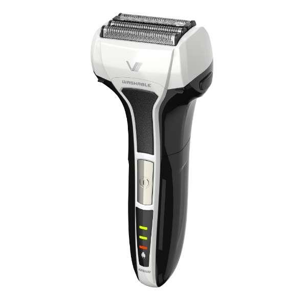 シェーバー 往復式 Vシリーズ ソリッドモデル 4枚刃 充電・交流式/ホワイト イズミ IZF-V543W-W