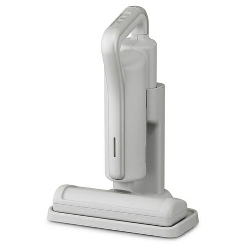 充電式紙パックふとんクリーナー MagiCaleena 軽量 コードレス 充電スタンド コンパクト収納 ノルディックグレー アイリスオーヤマ FBD-D1-NH