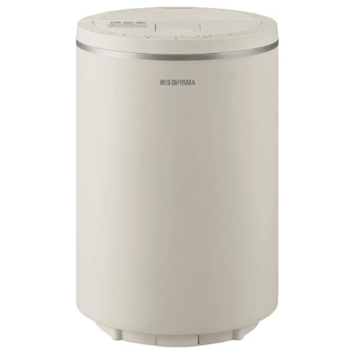 加湿器 スチーム式 丸洗い オヤスミスト 600ml ライトモカ アイリスオーヤマ KHM-MHU601-C