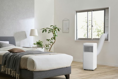 ポータブルクーラー2.3kw アイリスオーヤマ IPK-2306S-W