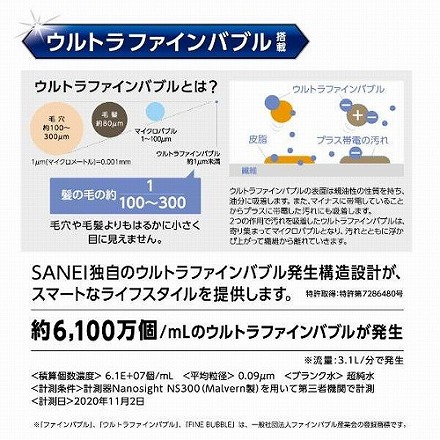 SANEI ウルトラファインバブル 洗濯機用 アダプター 日本製 PM10020