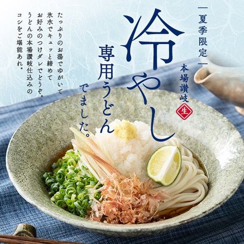 冷やし専用うどん 8人前