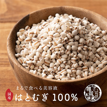 雑穀米本舗 国産 はと麦 (丸粒) 27kg(450g×60袋)