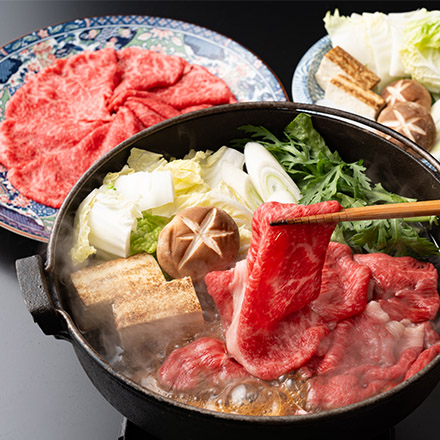 香川　オリーブ牛すき焼き用＆うなぎ蒲焼セット