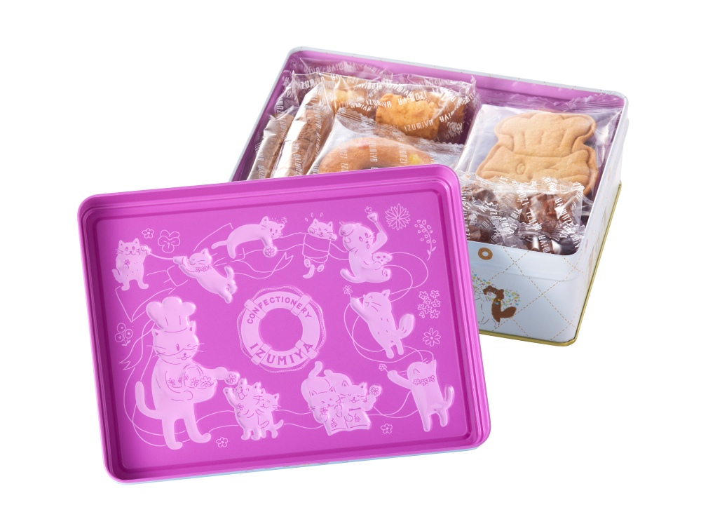 ねこ缶【クッキーをつなぐ輪】