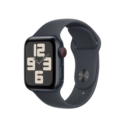 Apple Watchバンド 40mmケース用ブラックスポーツバンド - S/M