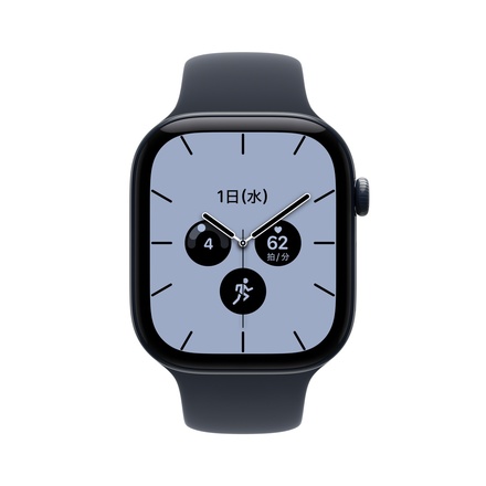 Apple Apple Watch Series 12（GPS + Cellularモデル）- 46mmナイトブルーセラミックケースとネイビーブルースポーツバンド - S/M