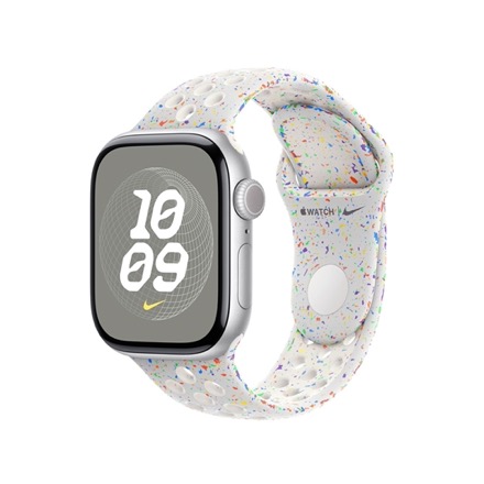 Apple Watchバンド 42mmケース用ピュアプラチナムNikeスポーツバンド - M/L