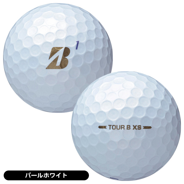 ブリヂストン 26ツアー B XS ゴルフボール 1ダース 12球入り 2026年モデル パールホワイト