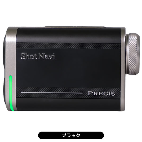 ショットナビ PRECIS ゴルフ用レーザー距離計 ブラック